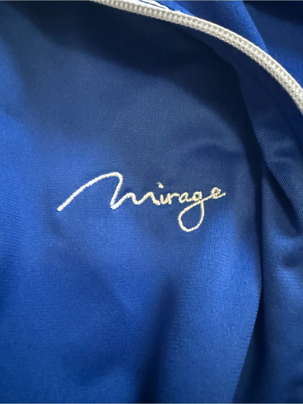 Mirage Las Vegas Casino Holloway Women’s L Jacket Hotel Employee Uniform Blue
